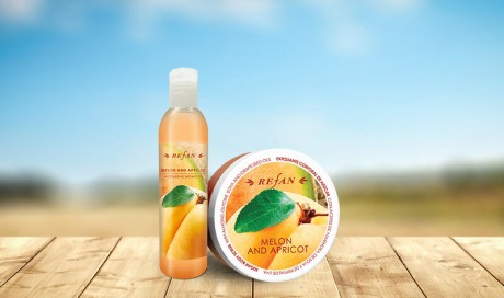 Комплект Melon and Apricot Крем за тяло + Душ Гел